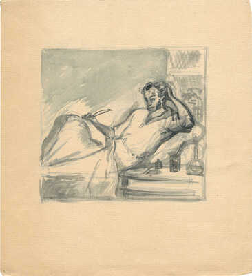 Пискарев Николай Иванович. Пушкин за работой